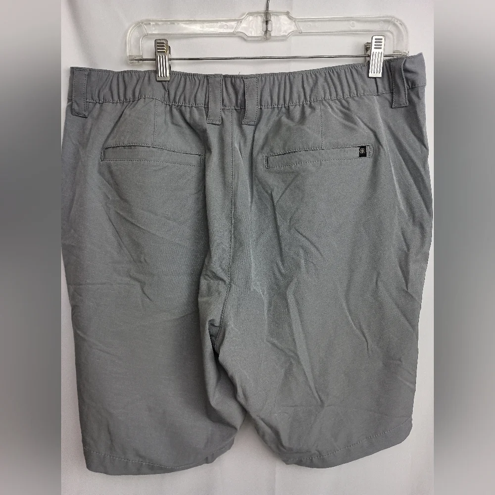 2/$30 BANANA REPUBLIC Gray Flat Front‎ Chino Shorts (#336)